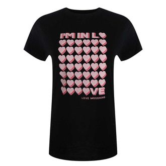 Love Moschino Dames/Dames I&acute;m So In Love Everyday T-Shirt (Zwart)
