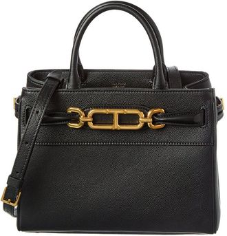 Tom Ford Logo Leather Shoulder Bag