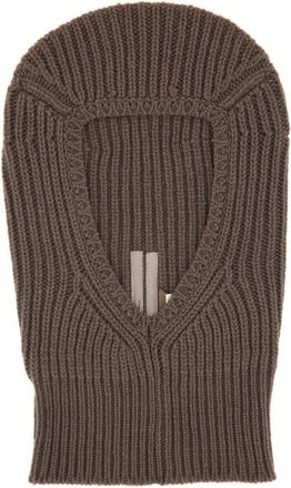 Rick Owens Knitted Balaclava-Uomo