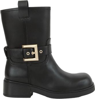 A|X Armani Exchange Booties - Dames - Enkellaarsjes - Zwart - 37 EU - Polyester - Schoenen