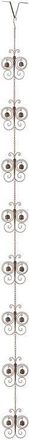 Glitzhome 8.5ft Faux Copper Butterfly Shaped Rain Chain with V-Shaped Gutter Clip in Bronze at Nordstrom