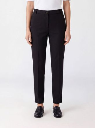 Pinko Pantaloni chino slim fit in cr&ecirc;pe stretch con tasche america