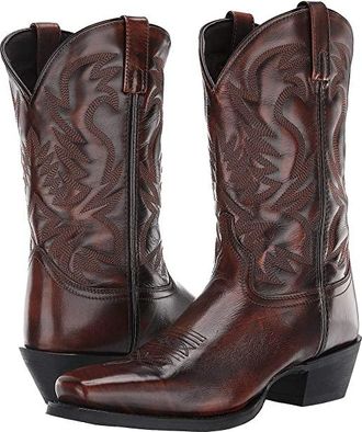 Laredo Lawton Cowboy Boots Tan : 10.5 4E - Extra Wide, Leather