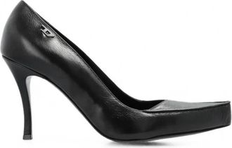 Diesel D-Lucette 90 Pomp - Dames - Pumps - Zwart - 38 EU - Leer - Schoenen