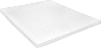 vidaXL Coprimaterasso 160x200cm Schiuma A Freddo Superficie A Onde 6cm Vidaxl