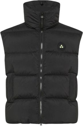 Peuterey Zwarte Puffer Vest Icoon Streetwear - Heren - Bodywarmers - Zwart - S - Nylon - Jassen