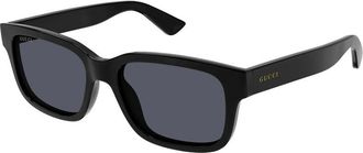 Gucci GG1583S001 Black Acetate Frame Sunglasses - Black