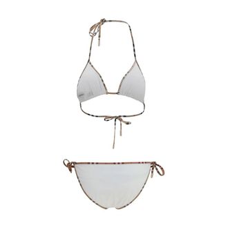 Burberry Womens White Polyamide Bikini Clothing
