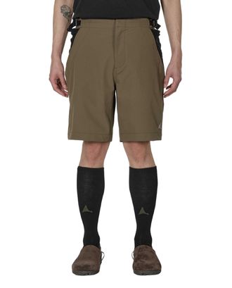 Roa Knee-Length Utilitarian Hiking Shorts With Hidden Closure And Adjustable Buckle