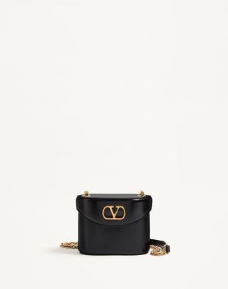 Valentino Garavani Valentino Garavani Vain Vanity Bag In Shiny Calfskin Wo