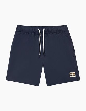 Aquascutum Mens Aquascutum Club Check Pocket Beach Shorts Navy 11 - Size: 33/32/32