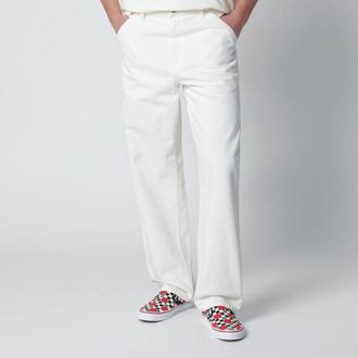 Carhartt Work in Progress Single Knee Pant white