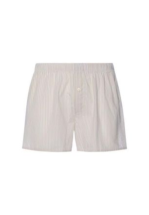 Hanro Fancy Woven Cotton Boxer in Sandy Lines at Nordstrom, Size Xx-Large