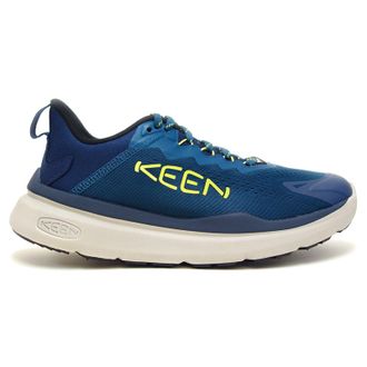 Keen WK450 Textile Synthetic Mens Comfort Trainers - Legion Blue Evening Primrose - Size:UK 10.5