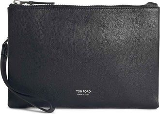 Tom Ford Black Leather Document Holder
