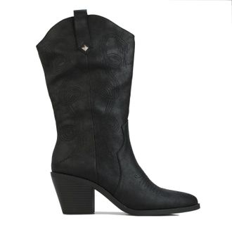 Rocket Dog Womens Rocket Dog Feria Cowboy Boots in Black