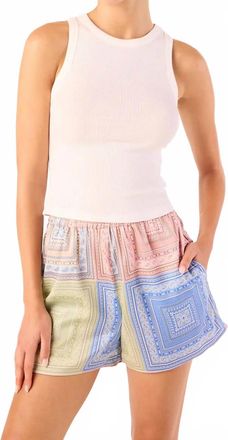 Misa Elam Shorts In Patel Tiles