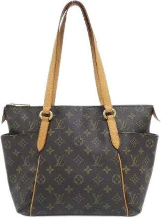 Louis Vuitton Pre-owned Tote Bags, female, Brown, Size: ONE SIZE Pre-owned Monogram Tote Bag