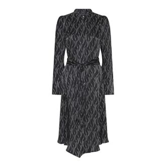Bruuns Bazaar Acara BBLiriana jurk - Dames - Shirt Kleedjes - Zwart - S - Kleedjes