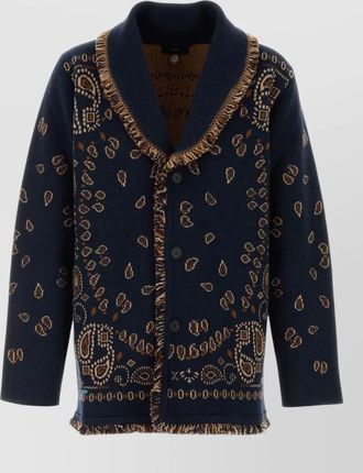Alanui embroidered cashmere cardigan