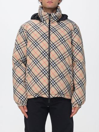 Burberry T-shirt girocollo in cotone con logo EKD ricamato sul petto