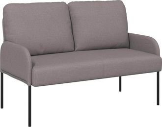 vidaXL Sof&aacute;s Taup&eacute; 115 X 56 X 80 Cm Madera Contrachapada Vidaxl