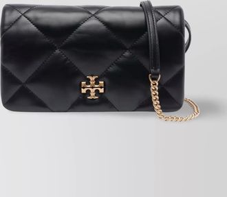 Tory Burch kira leather wallet on chain shoulder bag