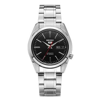 Seiko Calendar waterproof Business 5 Automatic Mechanical Watch Black SNKL45J1