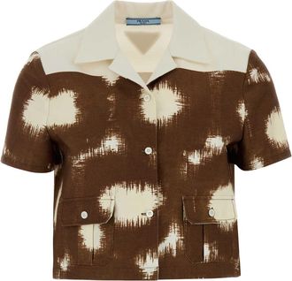 Prada Printed Cotton Shirt