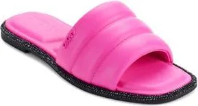 DKNY Slide Sandal in Shocking Pink at Nordstrom Rack, Size 5.5