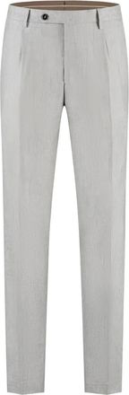 Berwich pleated wool straight-leg trousers - Neutrals