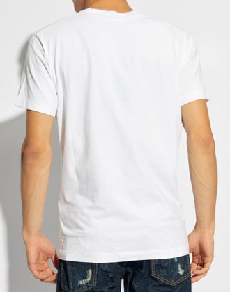 Dsquared2 Mens Cool Fit Logo T-Shirt White Clothing > Polo & T-Shirts
