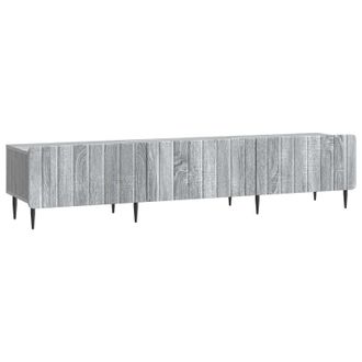 vidaXL Mueble De Tv Con Caj&oacute;n Gris Sonoma 147 X 34,5 X 32 Cm Vidaxl