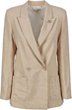 Kocca Jassen, Dames, Beige, L, Pure Verve Jas