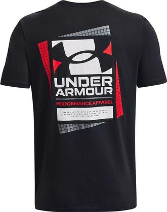 Under Armour Multicolor Box Logo T-shirt Black 1370529-002