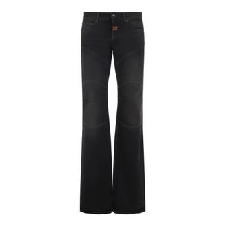 Balenciaga Black Cotton Trousers Aw25