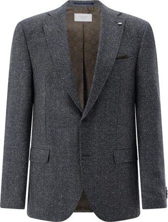 Carl Gross Theo Blazer - Heren - Blazers - Blauw - W28 - Jassen
