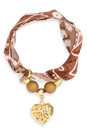 BP. Bandana Charm Bracelet in Brown at Nordstrom