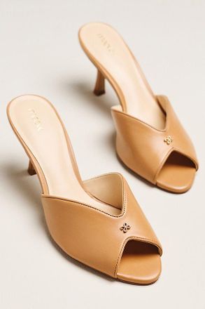 Maeve Peep-Toe Kitten Heels