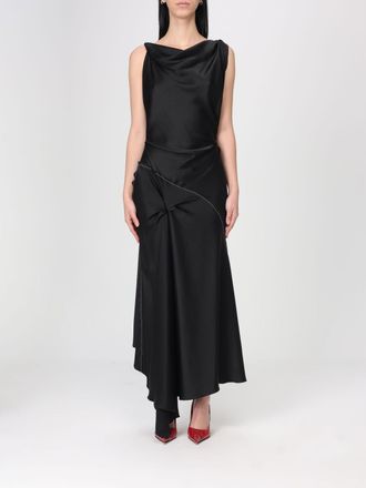 Victoria Beckham Abito asimmetrico Victoria Victoria Beckham in cr&ecirc;pe