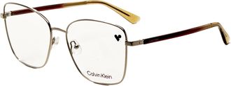 Calvin Klein Womens 55 mm Silver Opticals