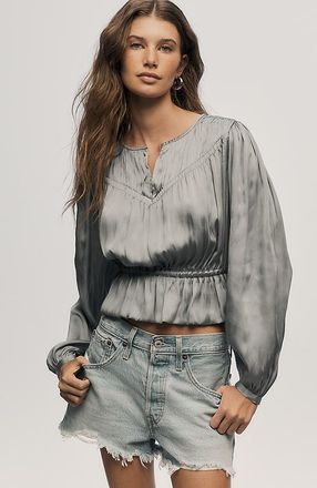 Paige Gansevoort Pleated Blouse