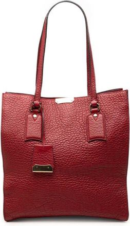 Burberry Pre-owned Burberry Grained Calfskin Heritage Woodbury Tote Ladies 6F5EK21CE3FVLRW5