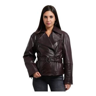 HUGO BOSS Laurila Jacket - Jackets - Mujer - Marr&oacute;n - S