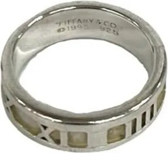Tiffany & Co. Silver Silver 925 Band Ring (Pre-Owned)