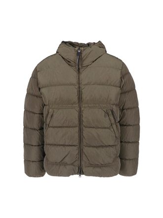 C.P. Company Green Chrome-R Technical Down Jacket