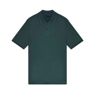 Emporio Armani Polo Shirts - Heren - Polos - Groen - 2XL - Tops