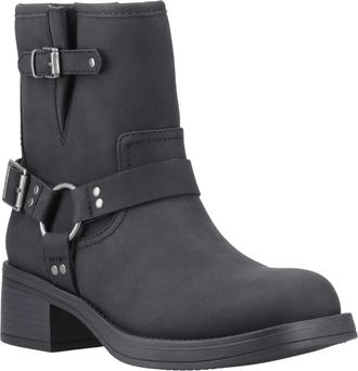 Rocket Dog Womens/Ladies Nino Mid Cut Biker Boots (Black) - Size UK 6
