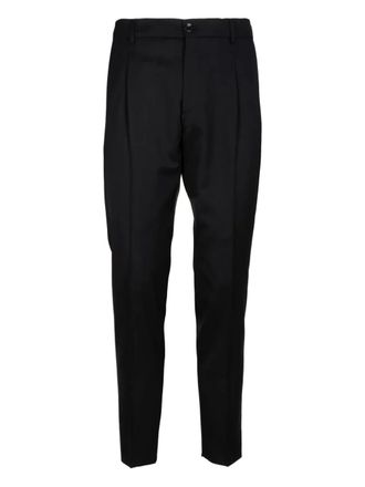 Be Able pleated-front trousers - Black