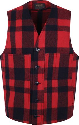 Filson Vest Plaid Mackinaw